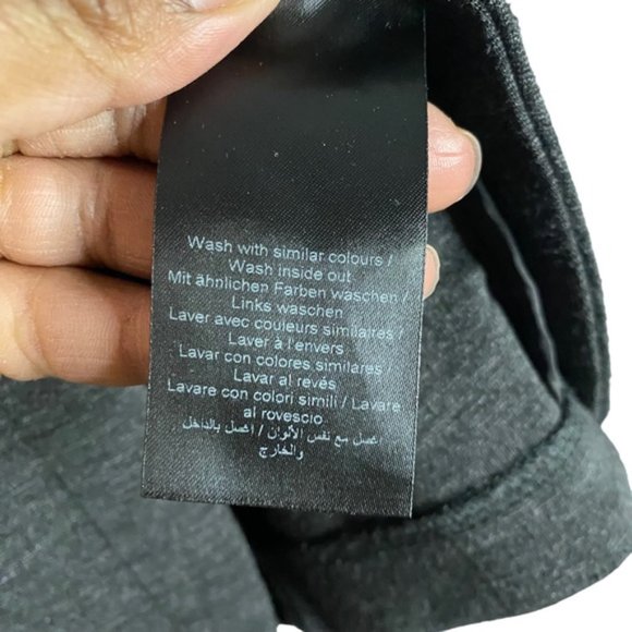 Ichi Women's Charcoal Gray Single Breasted Notch Lapel Blazer Sz XS - Picture 8 of 9